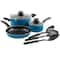 Gibson Home® Palmer 8-Piece Turquoise Cookware Set